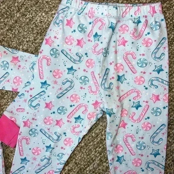 MAGNOLIA BABY CANDY CANE PAJAMAS - Picture 5 of 7